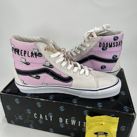VANS Other - Vans Cali Dewitt Sk-8 Hi Mens Size 9.5 Vault LX Doomsday Foreplay Skater